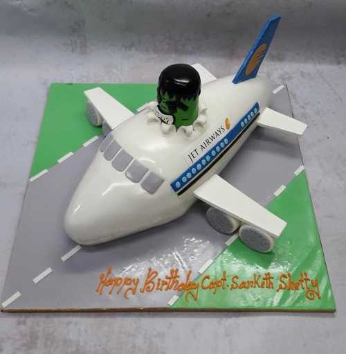 Plane Theme Cake