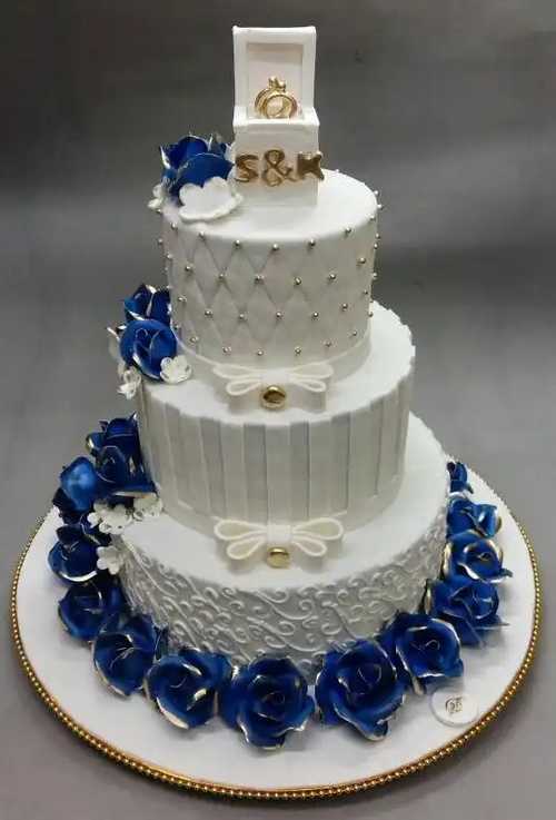 Engagement Custom Cake