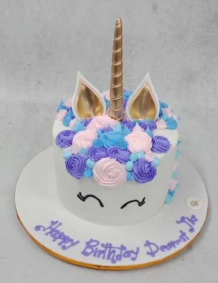 Unicorn Theme Cake