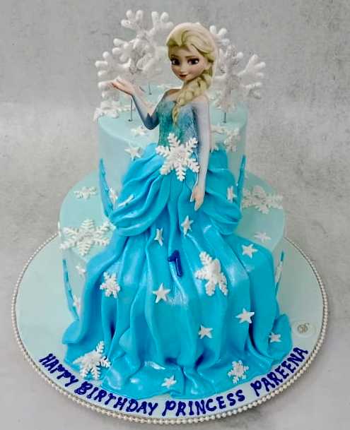 Frozen Theme Cake Online