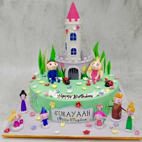 Princess Castle Cake