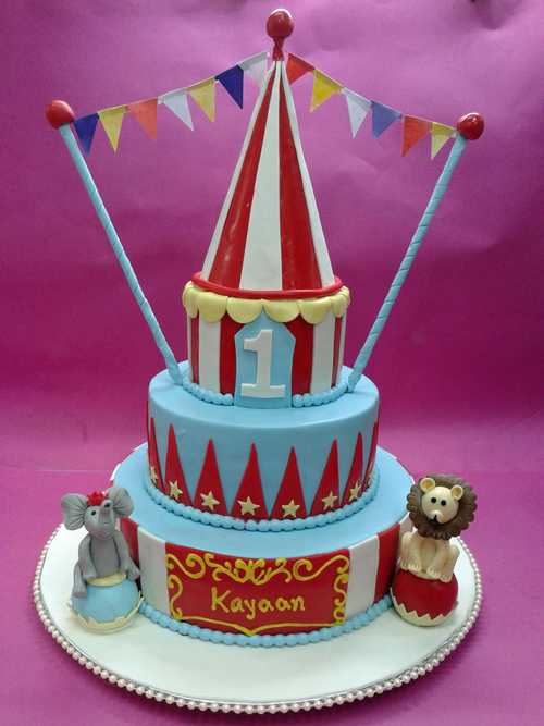 Circus-Theme-3d-Cake