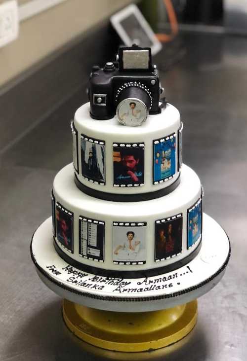 Camera Theme Cake