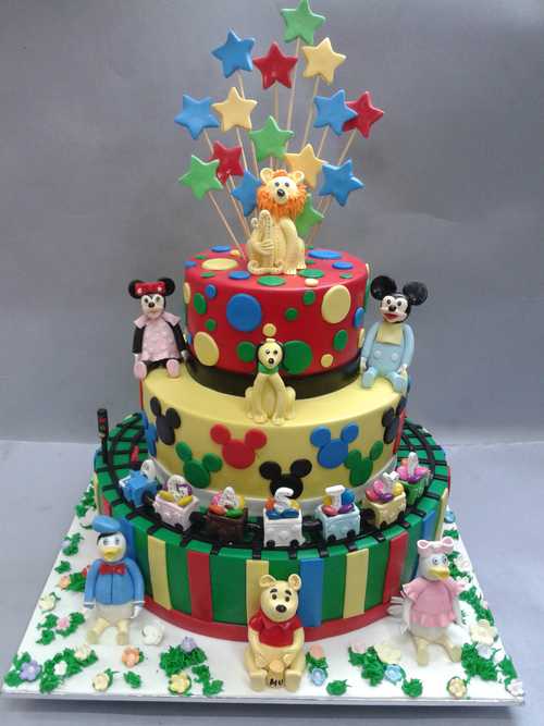 Mickey-Clubhouse-3d-Online-Cake