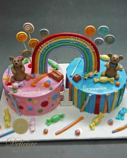 Twins-3d-Cake