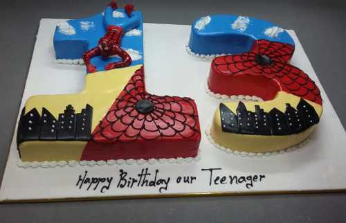 Spiderman Theme Cake Online