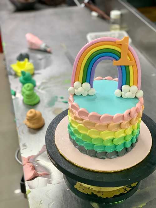 Rainbow Birthday Cake Online