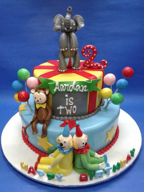Circus-Theme-3d-Cake
