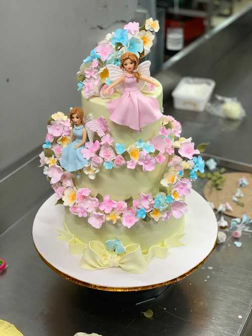 Princess Theme Birthday Cake