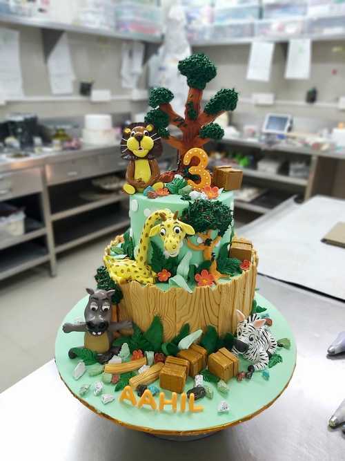 Jungle-Theme-Cake-Online