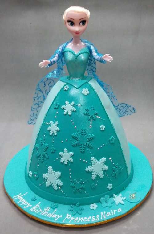 Frozen Princess Cake