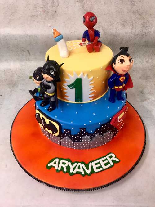 Cakes-For-Super-Hero-Theme