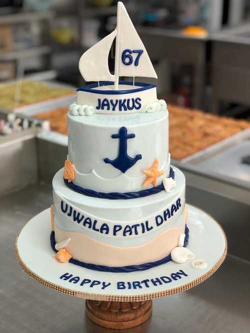 Pirate theme Cake For Boys