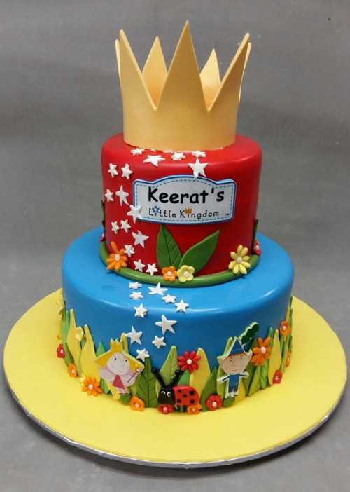 Crown 3D Cake
