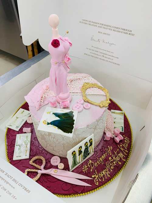 Fashion Designer Theme Cake