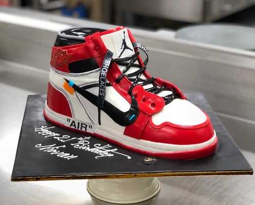 Shoes Theme Cake