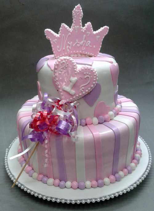Girls Princess Theme Cake